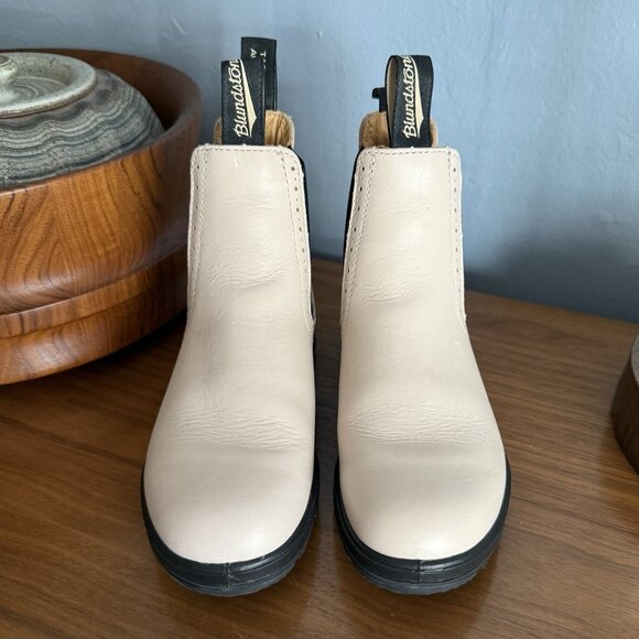Blundstone Original HIGH-TOP Chelsea BOOT 2156 Pearl White AU 3 / US 5.5 6 - Picture 2 of 12